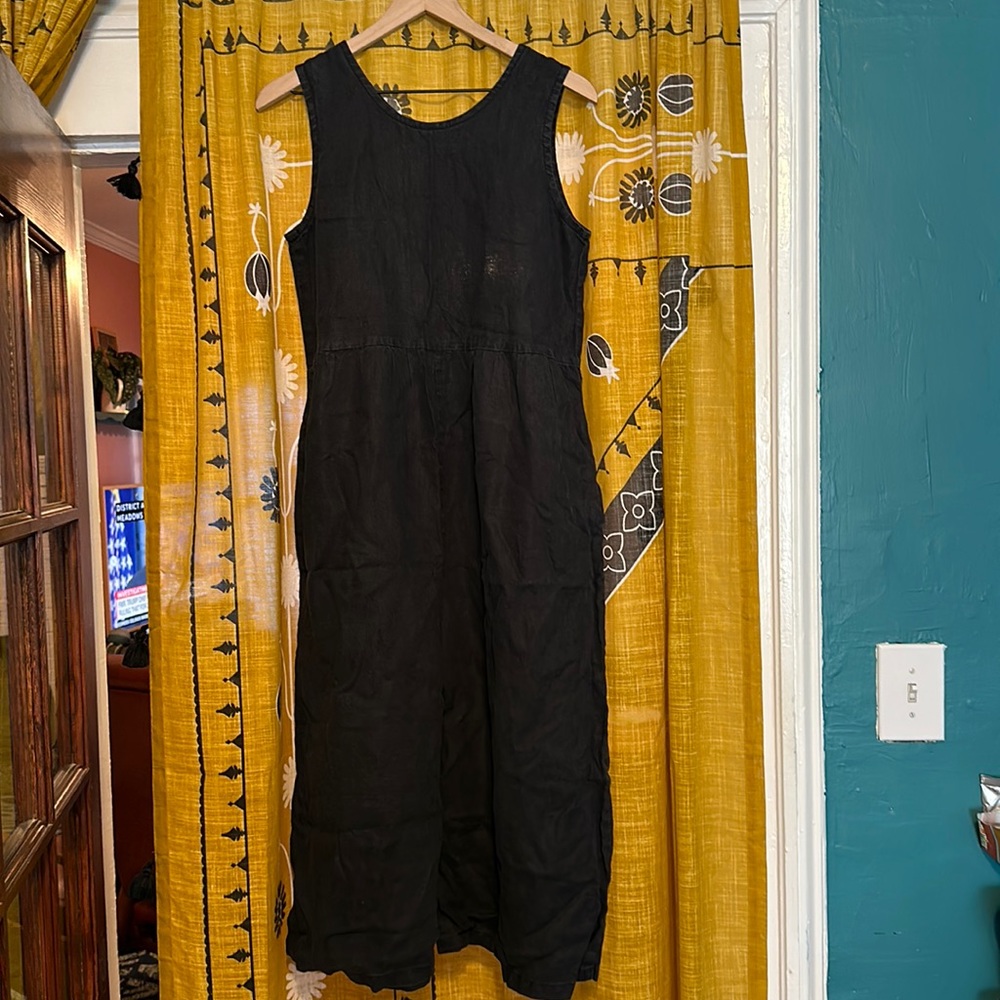 Conscious Clothing linen jumpsuit